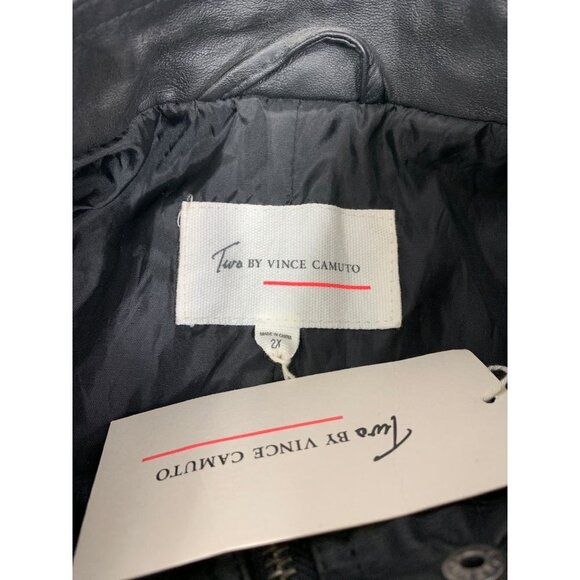 Vince Camuto Women's Rich Black Jacket - Picture 3 of 6